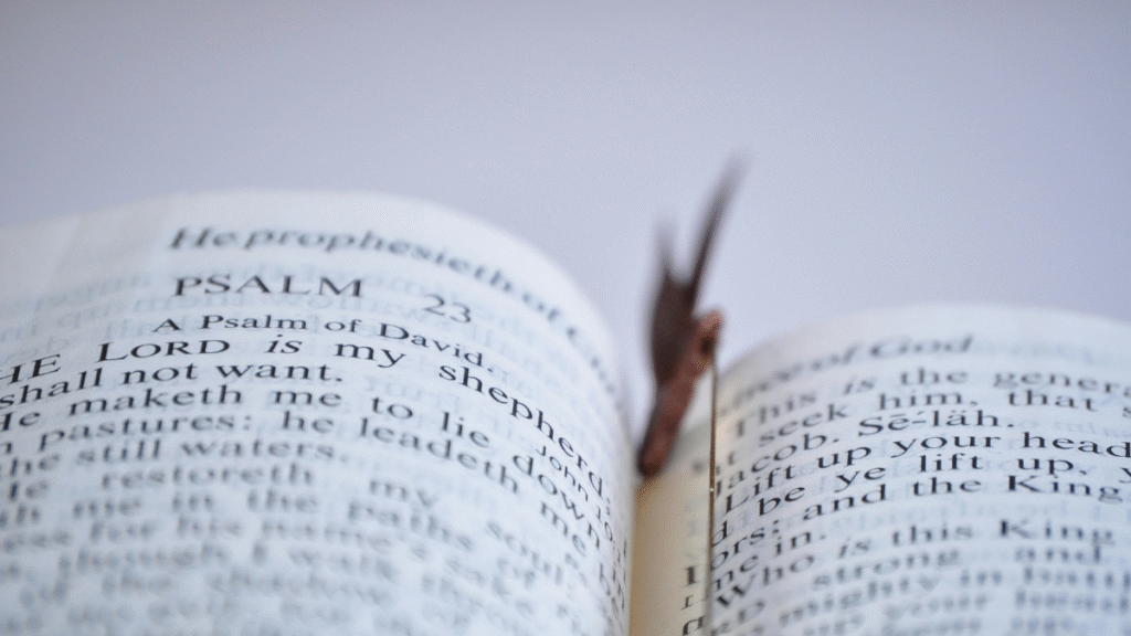 O Salmo 23 Uma Palavra de Proteção em Todas as Ocasiões